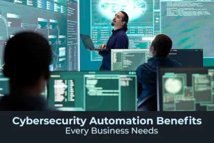 Cybersecurity automation dashboard