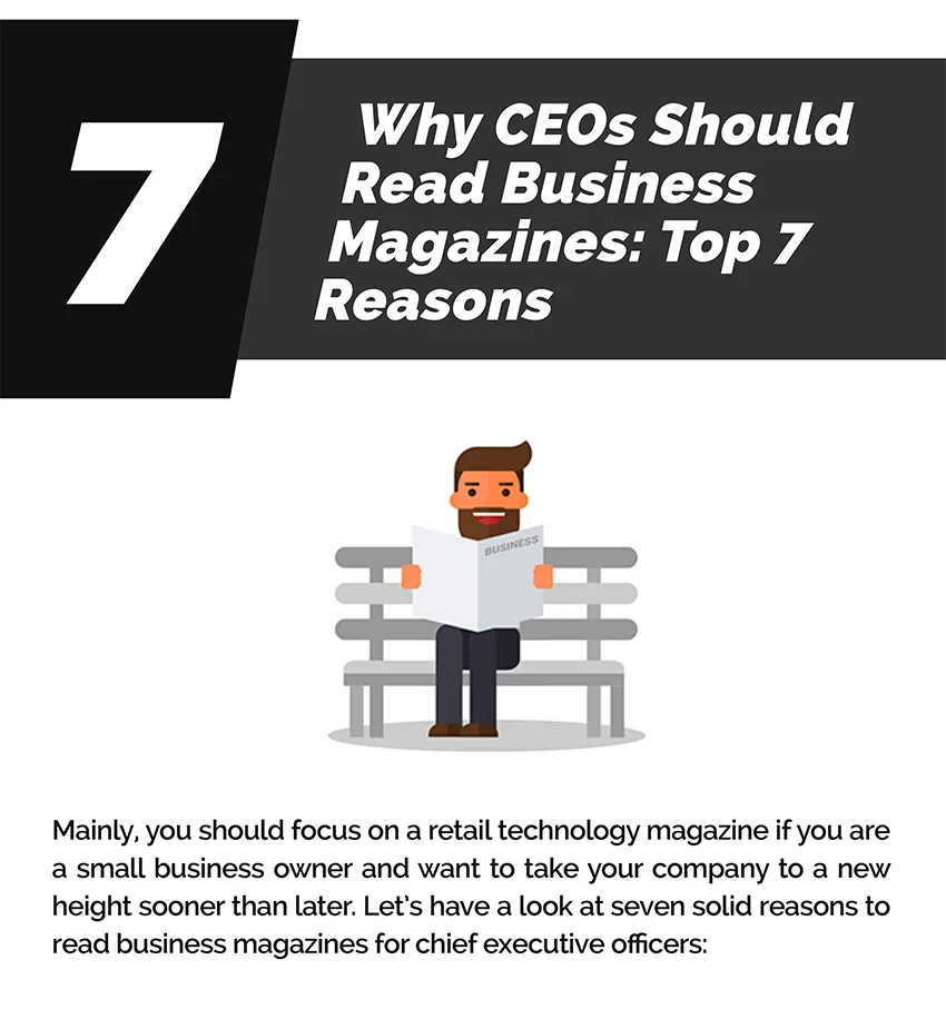 7reason why ceos should read business magazines