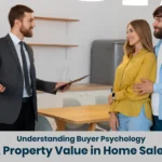 Home buyer evaluating a well presented property before purchase