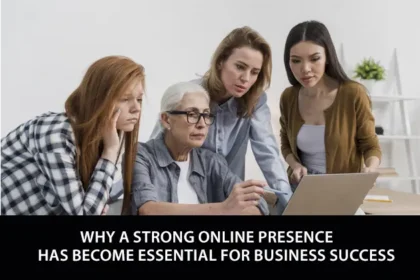 Modern business website