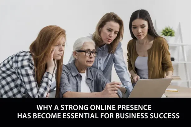 Modern business website
