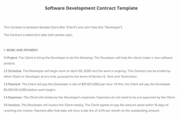 The Definitive Guide to Custom Software Development Agreement Title image