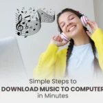 Downloading music to computer