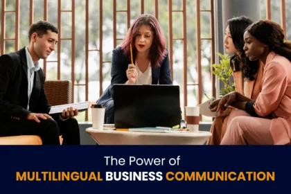 Multilingual business meeting