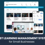 Small business LMS dashboard