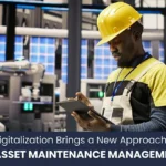 Digital asset maintenance management using AI,