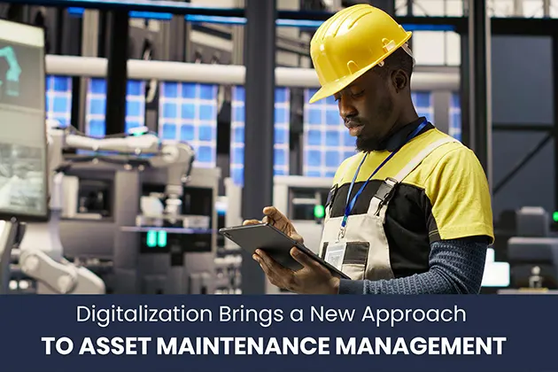 Digital asset maintenance management using AI,