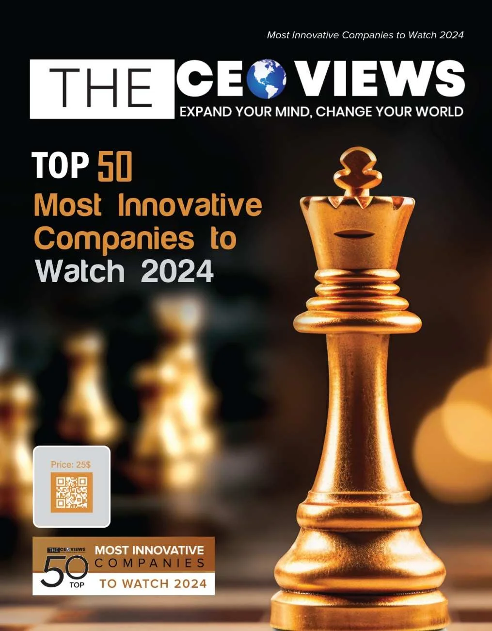 Cover Top 50 Most Innovative companies to watch 2024
