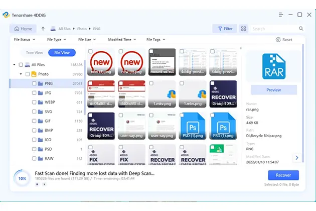 How to recover photo from formatted SD card 3 