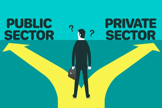 Public vs private sector