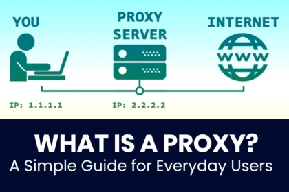 Proxy server illustration