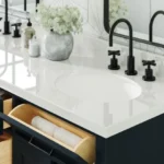 The Perfect Pair Bathroom Vanities with Quartz Countertops