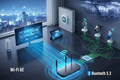 IoT connectivity with Bluetooth 5.3 and Wi Fi 6E