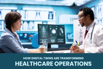 Healthcare digital twin technology dashboard