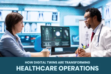 Healthcare digital twin technology dashboard