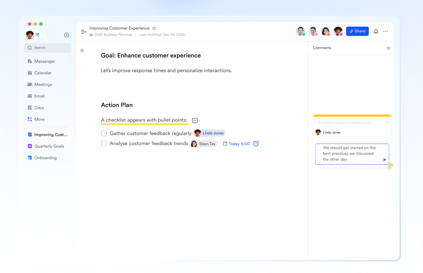 Lark Docs replacing scattered files with shared knowledge