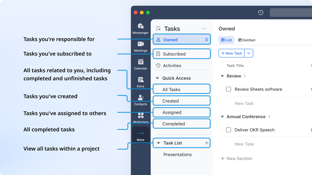 Lark Tasks closing the accountability gap