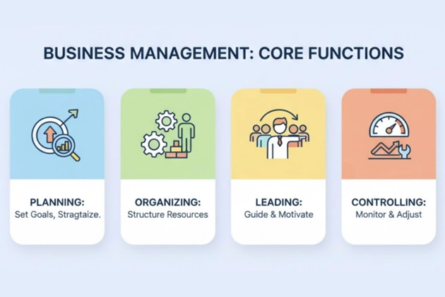 Core Functions of Business Management