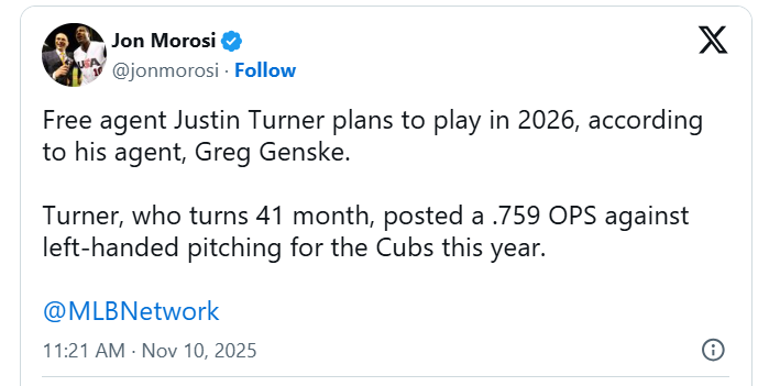 Justin’s MLB Retirement Decision After 17th Season