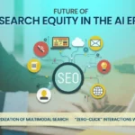 AI powered search results interface