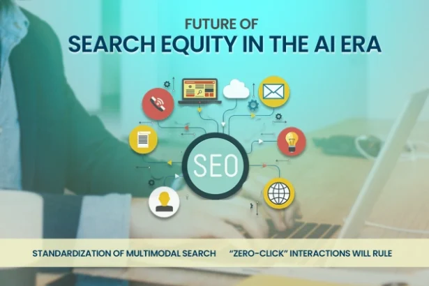 AI powered search results interface