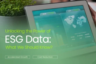 ESG data analytics dashboard