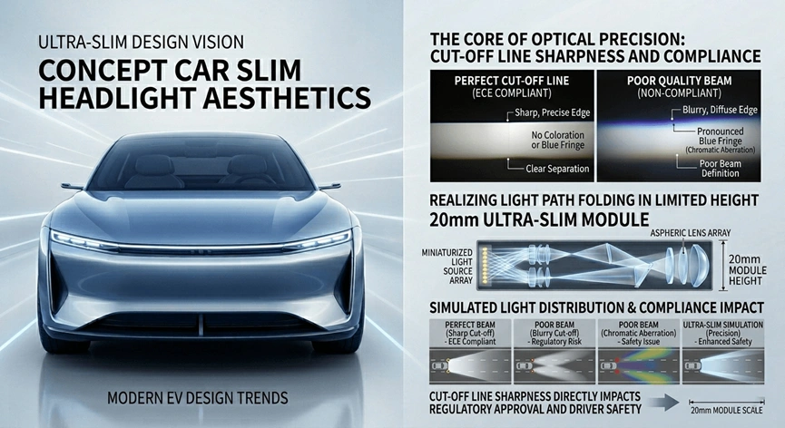 Managing the Cut off Line and Chromatic Aberration Managing the Cut off Line and Chromatic Aberration